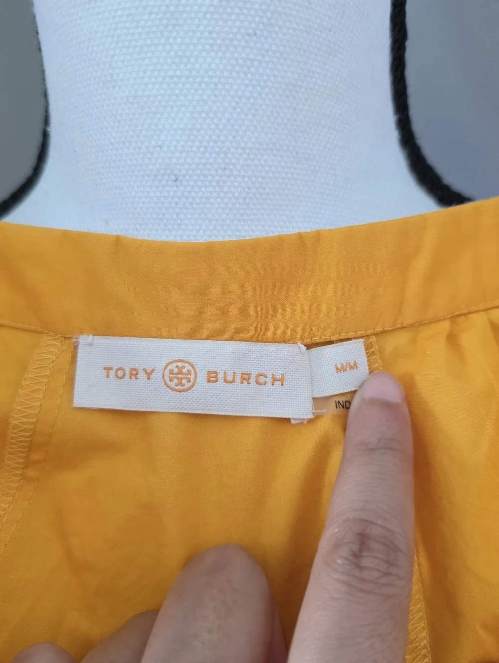 Tory Burch Puff Sleeve Tunic Top